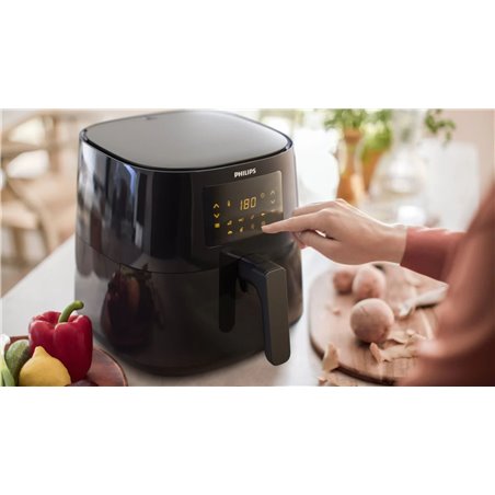 Philips 3000 series Airfryer XL, technologie Rapid Air, 1,2 kg, 6,2 l, noir