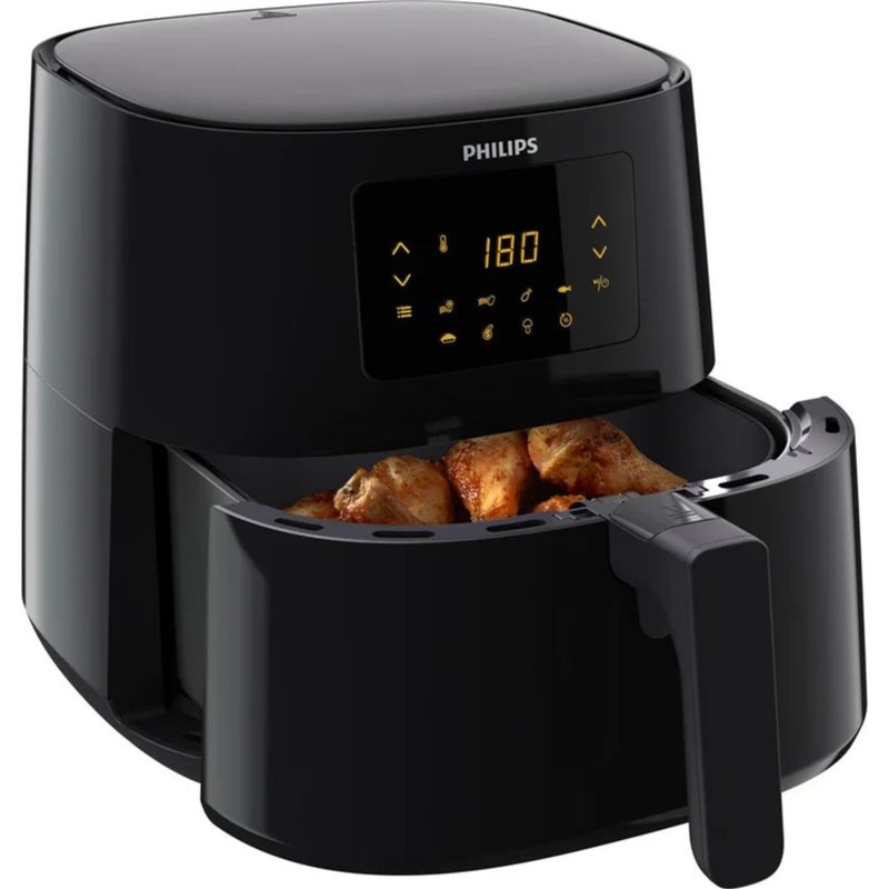 Philips 3000 series Airfryer XL, technologie Rapid Air, 1,2 kg, 6,2 l, noir