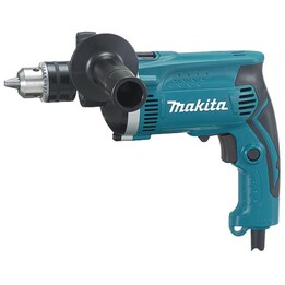 Makita HP1630K perceuse 3200 tr/min Clé 2,1 kg Noir, Bleu