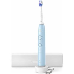 Cepillo Dental Philips 6100 Hx7406/02 Sónico Recargable azul, 3 modos de cepillado