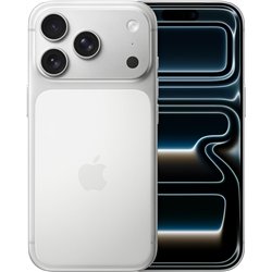 Apple iPhone 17 Pro 512GB, teléfono móvil 5G con Apple Intelligence, control de cámara, chip A19 Pro, plata