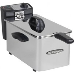 Orbegozo FDR35 - Freidora 3.5 Litros 2000W Acero Inoxidable