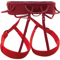 Climbing Harness Petzl Adjama - Red, Size L