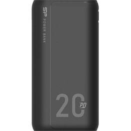 SILICON POWER QS15 Powerbank Batteria esterna 20000 mAh 2x USB QC 3.0 1x USB-C PD (SP20KMAPBKQS150K) Nero