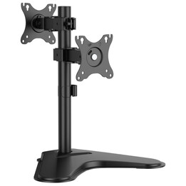 Support de bureau pour deux écrans Aisens DT32TR-409, pivotant, inclinable, jusqu´à 8 kg