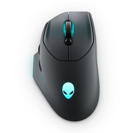 Mouse da gioco wireless Alienware AW620M, Dark Side of the Moon