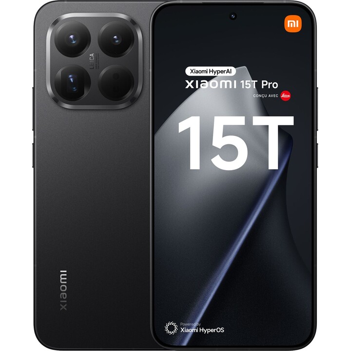 Xiaomi 15t Pro 5G, 12 GB 1 TB, 6,83 AMOLED, Leica Camera 50 MP, Schwarz