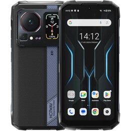Hotwav Cyber ​​16 Pro, 8GB 512 GB, 4G Rugged Smartphone, Helio G100, 6280mAh Akku, Schwarz
