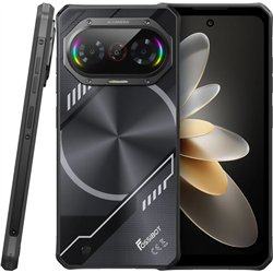 Fossibot F114, 4GB 128GB, 4G Rugged Smartphone, Unisoc T615, 5000mAh Battery, Black