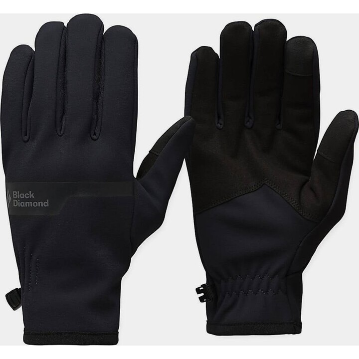 Gloves BD Everyday Softshell - black size M