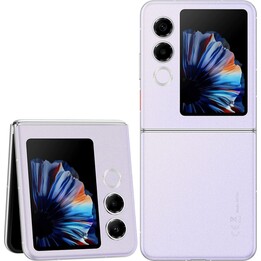 ZTE NUBIA FLIP 2 5G, 8GB + 256 GB, smartphone pieghevole con AI, 6,9 120Hz FHD + display AMOLED, 50 MP, viola