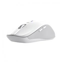 Souris sans fil et Bluetooth Trust Ferro White 3200 DPI réglable 9 boutons 3 appareils