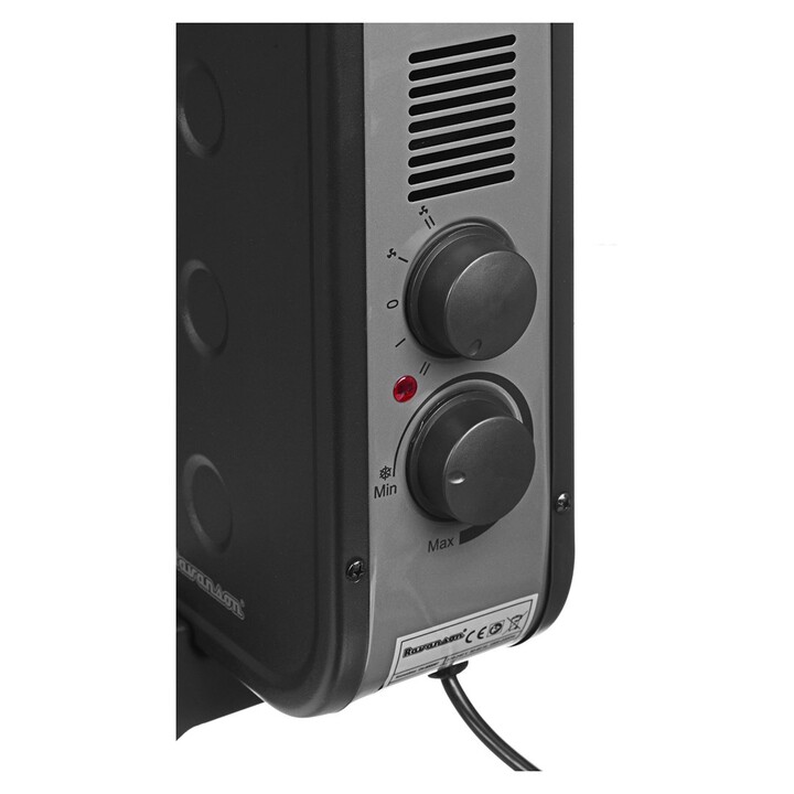 Ravanson CH-9000BT calefactor eléctrico Negro 2000 W
