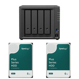 Synology DS425+ DiskStation + 12 TB 2x Synology Plus 3.5" SATA HDD hard disk 6 TB