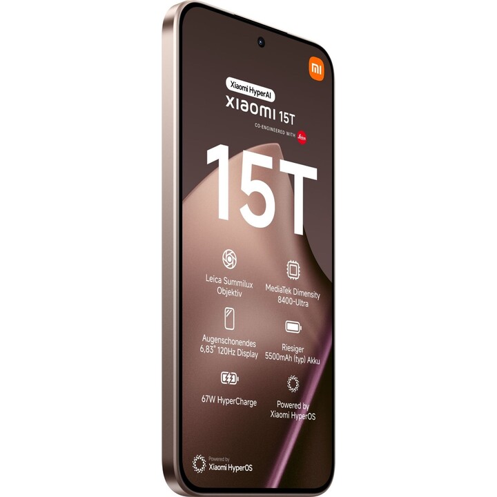 Xiaomi 15T 5G, 12GB 256GB, 6.83 AMOLED, Leica Camera 50MP, Gold