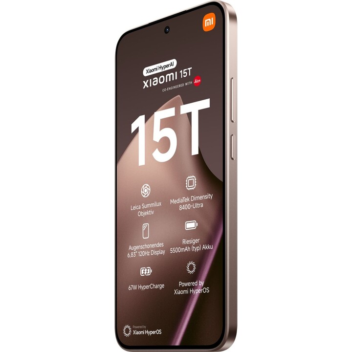 Xiaomi 15T 5G, 12GB 256GB, 6.83 AMOLED, Leica Camera 50MP, Gold