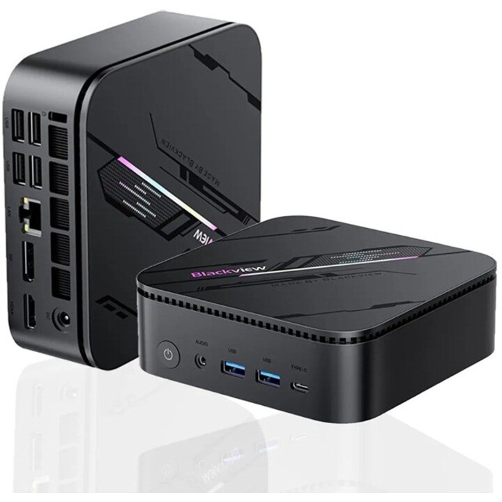 Mini PC Blackview MP100 Pro I5-12450H 16GB 512GB W11 PRO Noir