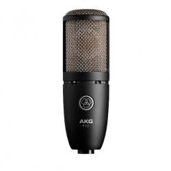 AKG P220 - micrófono de condensador de membrana grande, negro