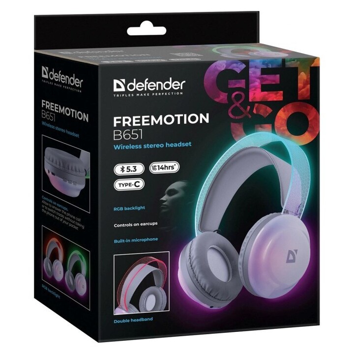 CUFFIE DEFENDER BLUETOOTH FREEMOTION B651