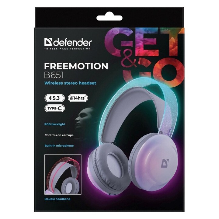 CUFFIE DEFENDER BLUETOOTH FREEMOTION B651