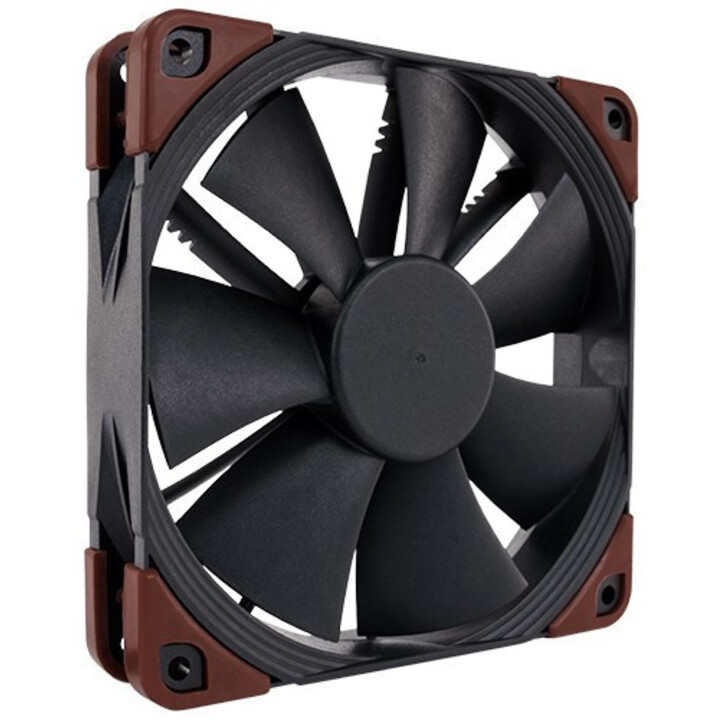 Noctua Case Fan Nf-f12i Ippc 2000 Pwm, Industrial, 120mm, 120x120x25mm, 12v, 2000rpm/450rpm, 29.7 Db(a), 121.8 M3/h, 3.94 Mm H2o