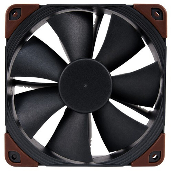 Noctua Case Fan Nf-f12i Ippc 2000 Pwm, Industrial, 120mm, 120x120x25mm, 12v, 2000rpm/450rpm, 29.7 Db(a), 121.8 M3/h, 3.94 Mm H2o