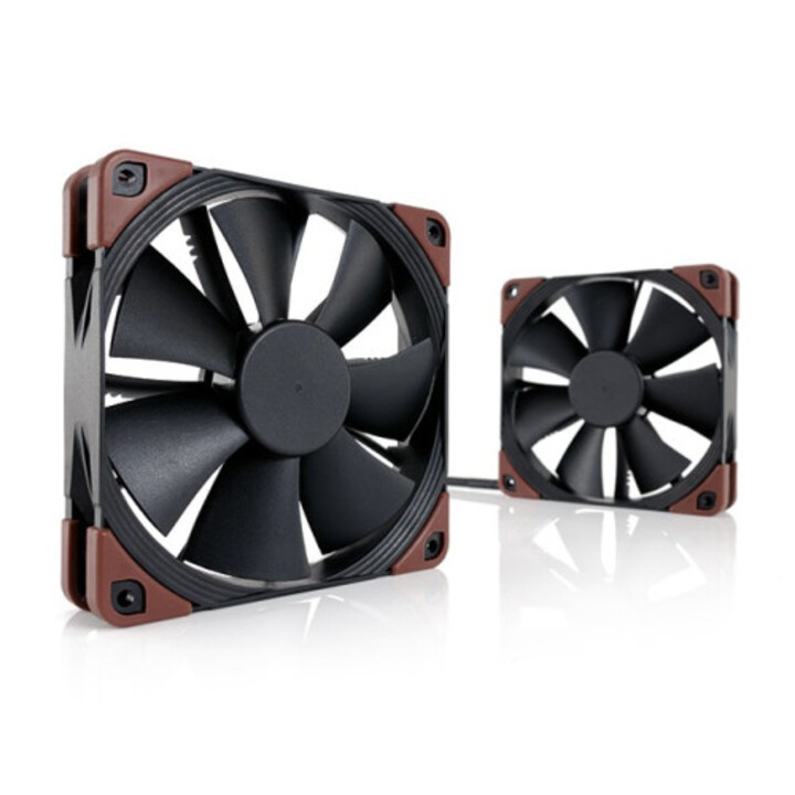 Noctua Case Fan Nf-f12i Ippc 2000 Pwm, Industrial, 120mm, 120x120x25mm, 12v, 2000rpm/450rpm, 29.7 Db(a), 121.8 M3/h, 3.94 Mm H2o