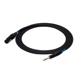 SSQ Cable XZJM5 - Cable Jack mono - XLR hembra, 5 metros
