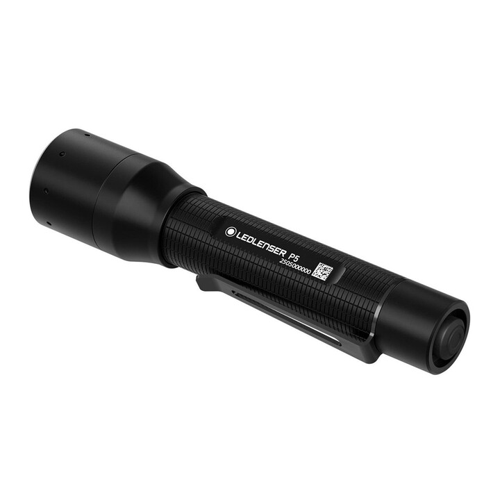 Lanterna LED Ledlenser P5 Preta com Clipe