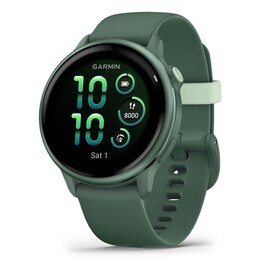 Garmin vívoactive 6 3,05 cm (1.2") AMOLED 42 mm Numérique 390 x 390 pixels Écran tactile Vert Wifi GPS (satellite)
