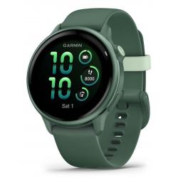 Garmin vívoactive 6 3,05 cm (1.2") AMOLED 42 mm Digital 390 x 390 Pixeles Pantalla táctil Verde Wifi GPS (satélite)