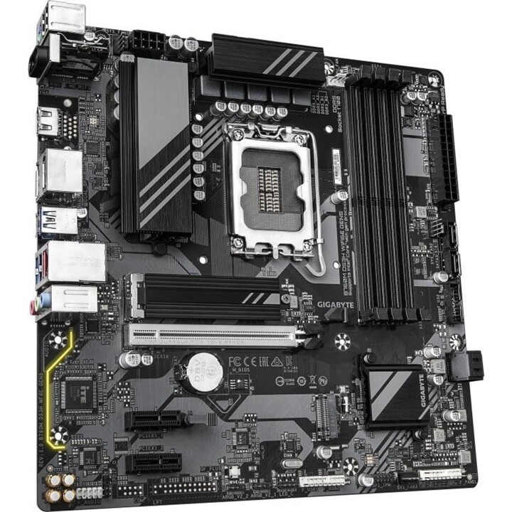 Gigabyte Intel B760 Express Motherboard Lga1700 Micro-ATX DDR5 Memória 4 Slots B760Mds3Hwf6Egen5