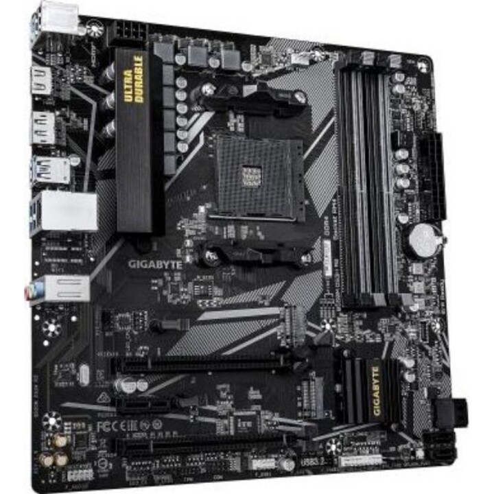 Scheda madre Gigabyte AMD B550 SAM4 Micro-ATX Memoria DDR4 4 slot di memoria B550MDS3HR2
