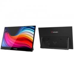 Écran tactile portable Verbatim Touch Light 14&#39; / Full HD / Multimédia / Noir