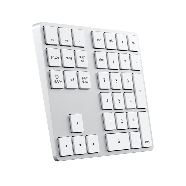 Satechi ST-XLABKS clavier numérique Universel Bluetooth Argent