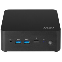 MSI Cubi Nuc 1mg-238beu Pc/Workstation Barebone 0.84l Sized Pc Black 120u Intel® Soc