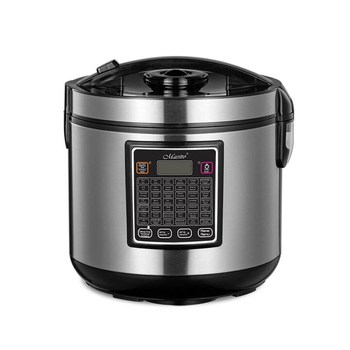 Panela elétrica multiuso Maestro MR-793 5 L 900 W preta, aço inoxidável