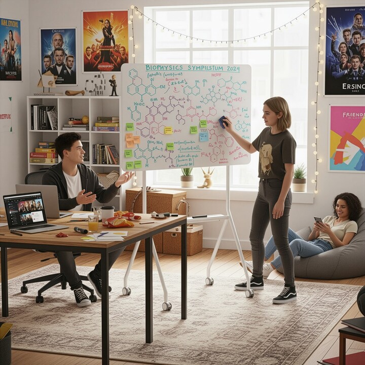 Quadro branco para quadro branco Ergo Office Mobile, orientação horizontal, face única, com prateleira, dimensões do quadro