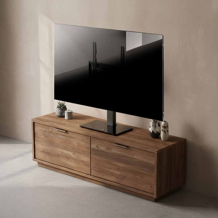 Supporto TV universale Maclean, per mobile RTV, staffa, max. 40 kg, max. VESA 400x400, regolazione altezza e inclinazione, per T