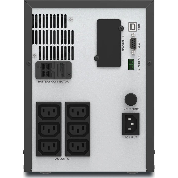 APC Easy SMV UPS Linha interativa 2 kVA 1400 W 6 tomada(s) CA