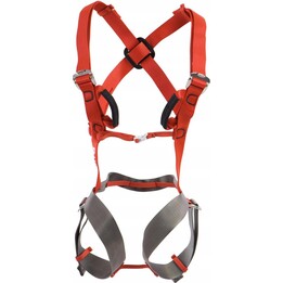 Arnês de escalada infantil Ocun Mojo - vermelho/cinza