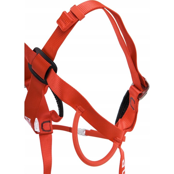 Arnés de escalada para niños Ocun Mojo - rojo/gris