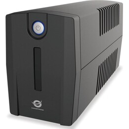 Conceptronic SAI ZEUS02ES 850VA 480W, 2 Schuko, USB HID, entrada/salida RJ45, AVR