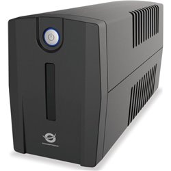 Conceptronic SAI ZEUS02ES 850VA 480W, 2 Schuko, USB HID, entrada/salida RJ45, AVR