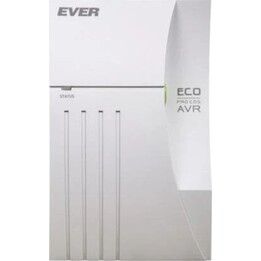 Sistema de alimentación ininterrumpida (UPS) Línea interactiva 1 kVA 650 W 2 salidas AC Ever ECO PRO 1000 AVR CDS
