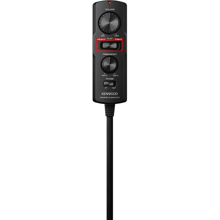Kenwood KSC-PSW7EQ Compact actif subwoofer avec EQ actif