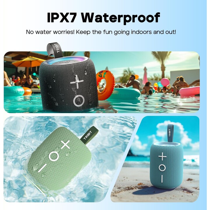Tribit StormBox Mini+ 12W Bluetooth v5.4 Azul