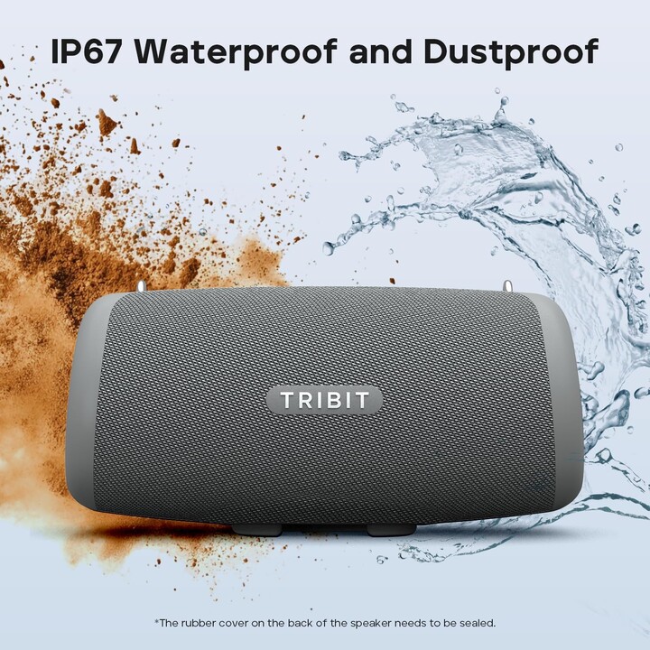 TRIBIT StormBox Lava Gray