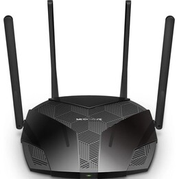 Mercusys MR70X Dual Band Gigabit Ethernet Wireless Router (2.4 GHz / 5 GHz) Black