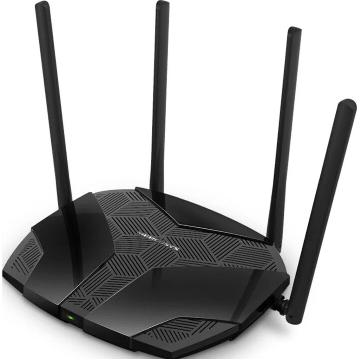 Enrutador WiFi 6 Mercusys MR70X AX1800 de doble banda (1201 Mbps a 5 GHz + 574 Mbps a 2,4 GHz)